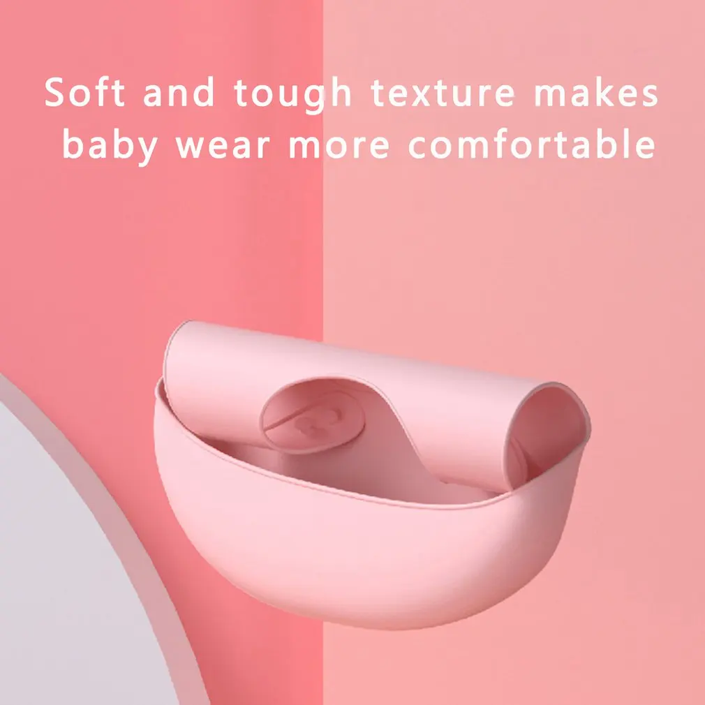 

Safe and harmless1PC New Toddler Silicone Bibs Kids Girls Boys Soft Waterproof Saliva Solid Lunch Feedings Bibs Silicone Aprons