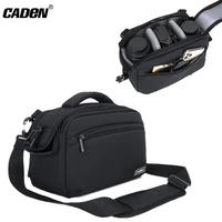 caden professional camera sling bags anti shock waist bag for canon nikon sony slr len photography outdoor handbag shoulder bag