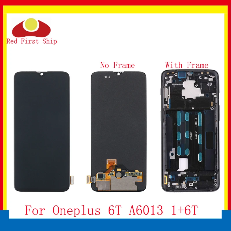 Оригинал для Oneplus 6T 1 + ЖК дисплей с сенсорным экраном дигитайзер сборка в
