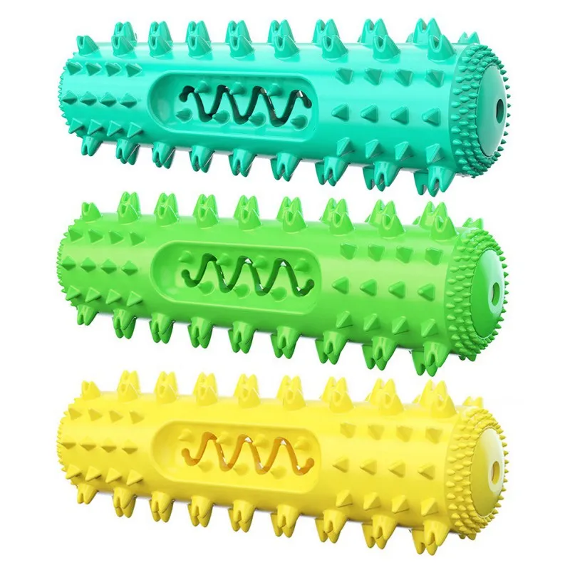 

Pet Chew Toys Rubber Vocal Toy Aggressive Chewers Dog Toothbrush Doggy Puppy Dental Care For Dog Pet Accessories T
