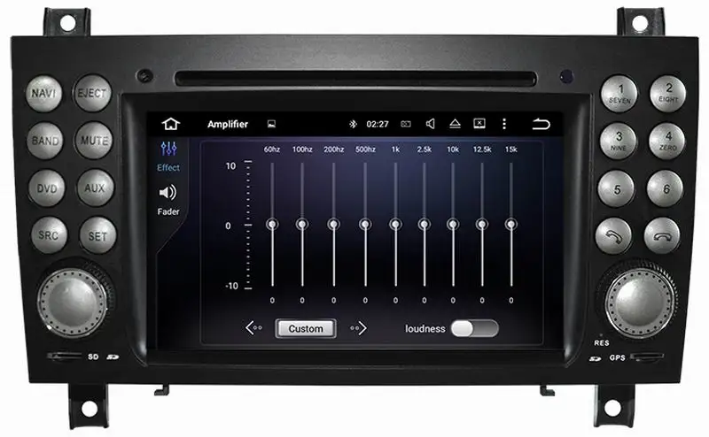 7 ''автомобильный dvd плеер Android 10 0 для Mercedes Benz SLK R171 2004 ~ 2011 стерео радио аудио GPS