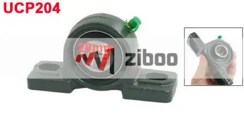 UCP204 20 мм шарикоподшипник с внутренним диаметром фланцевый блок литой корпус |