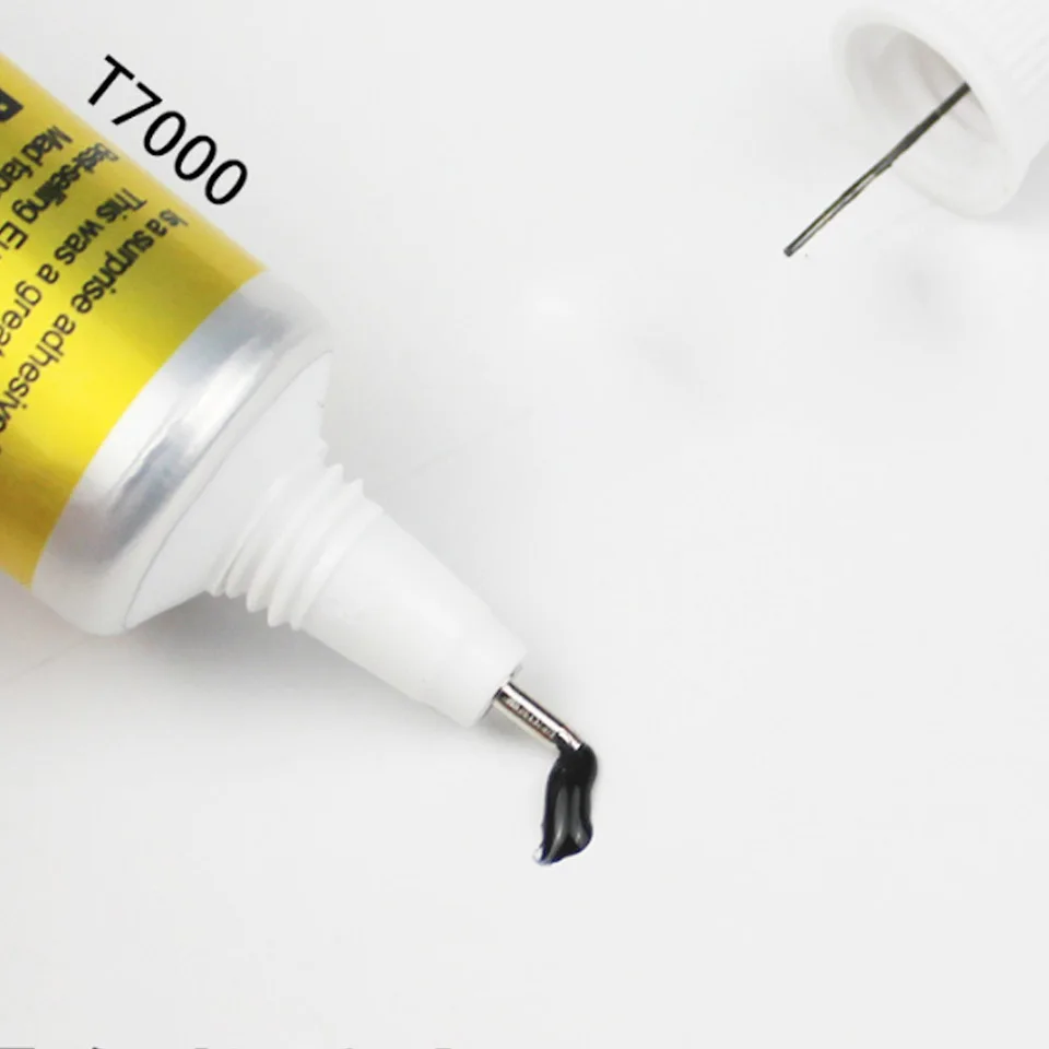 50ml T-7000 More Powerful New Epoxy Resin Adhesive T7000 Black Liquid Glue Super Sealant Handset Touch Screen Rack Maintenance | Канцтовары