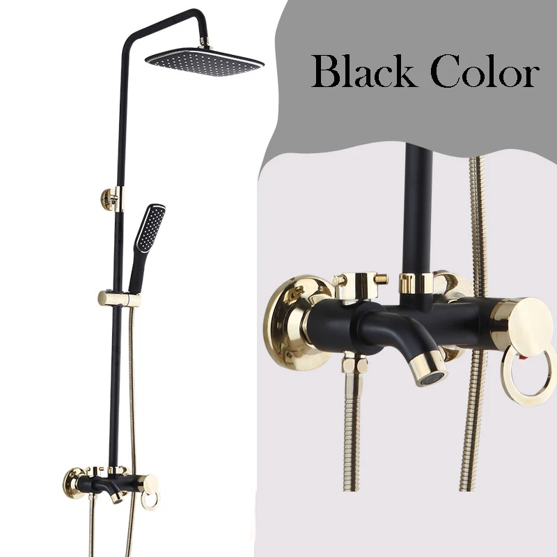 Смеситель для душа с дождевой насадкой 3 цвета|Смесители душа| |