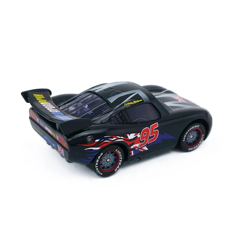 Disney Pixar Cars No.95 Lightning Mcqueen UK Pattern 1:55 Diecast Metal Toy Car Model Loose New Kids Gift Free Shipping |