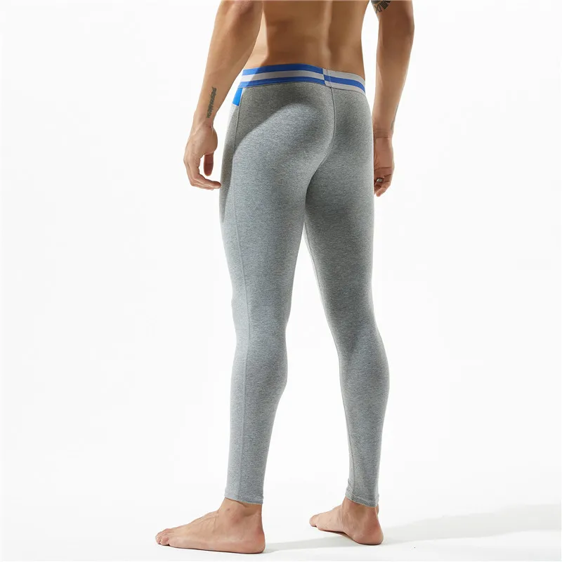 Кальсоны мужские тонкие эластичные пижамные штаны из модала облегающие