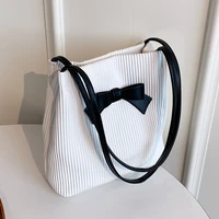 large capacity shoulder bags womens big tote 2021 luxury fashion bow ladies designer travel shopping handbags purses tote