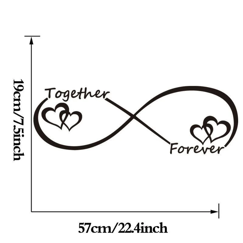 Наклейки на стену с мотивами сегодняшнего вдохновения виниловые художественные