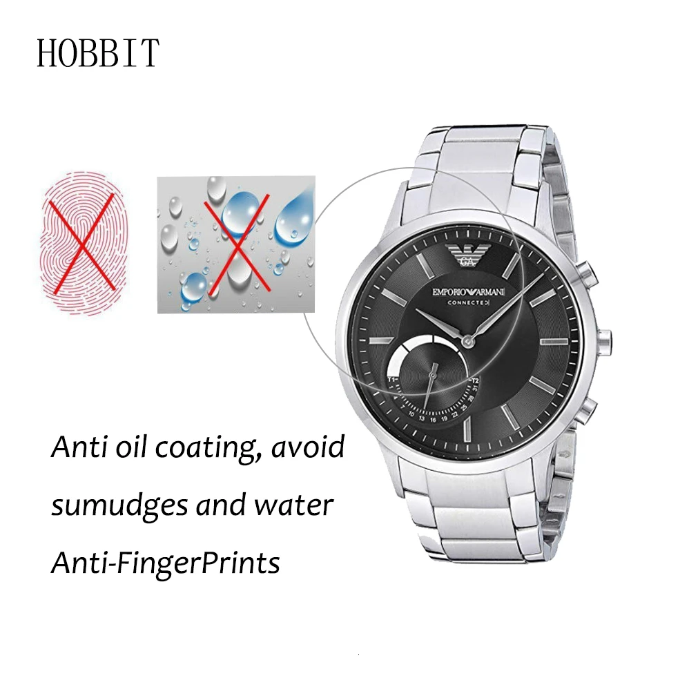 3 упаковки LCD Nano Explorist-proof Film для Armani ART3000 ART3001 ART3004 ART3010 ART3021 ART3028 ART3029 ART3030 Смарт-часы