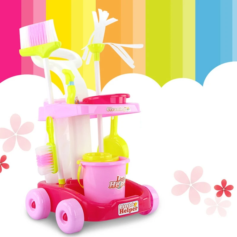 Детский набор для уборки маленький помощник малышей игрушка ролевых игр Набор