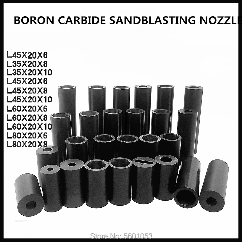Пескоструйная обработка наконечник карбида бора диаметр 3 10 мм длина 35 80 с