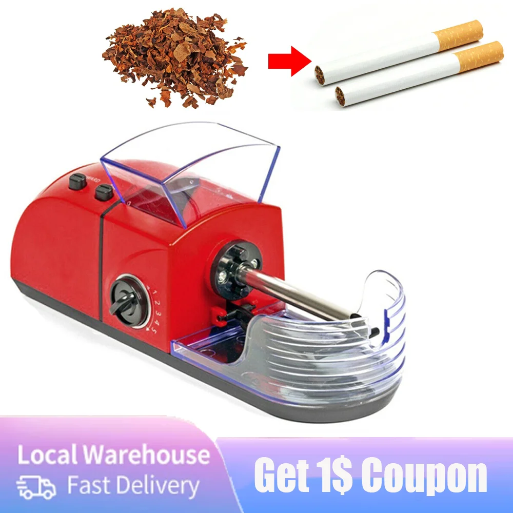 8 мм электрическая сигаретная машина автоматический табачный ролик сделай сам