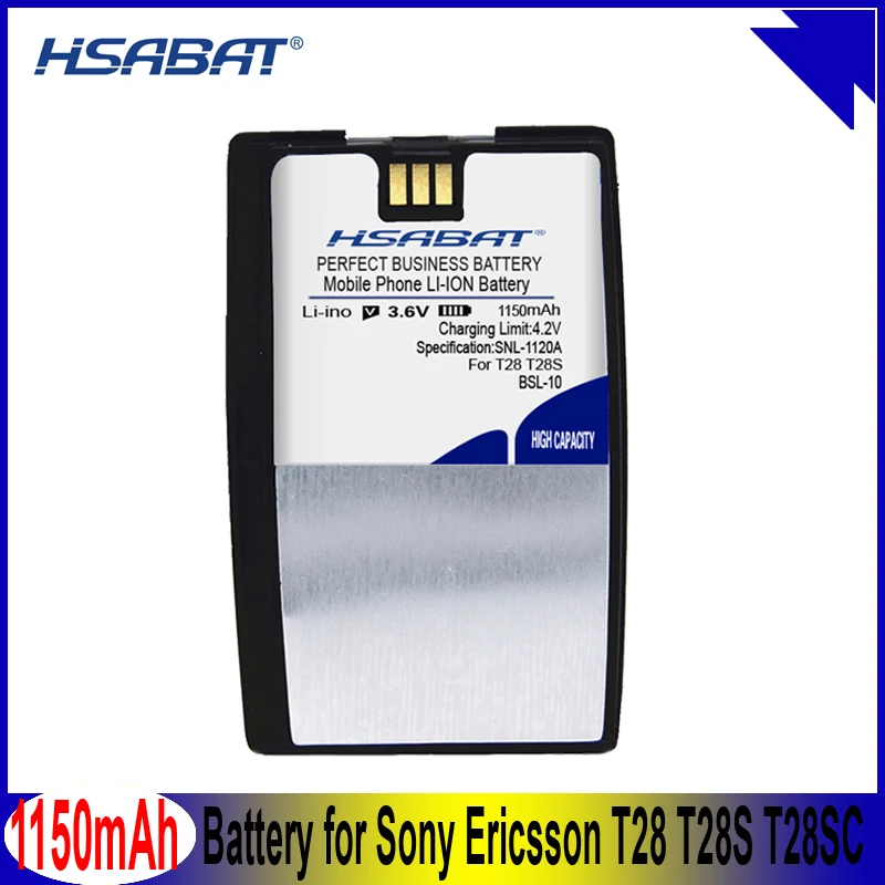 HSABAT BSL10 BSL-10 1150 мА/ч, Батарея для sony Ericsson T28 T28S T28SC T29 T39 T520 T320 R520 R320 автобус-11 батареи