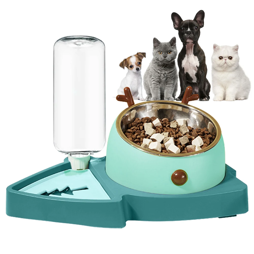 

Пищевые автоматические чаши, контейнер для еды, пластиковый диспенсер для воды, товары для домашних животных для кошек, собак, котят
