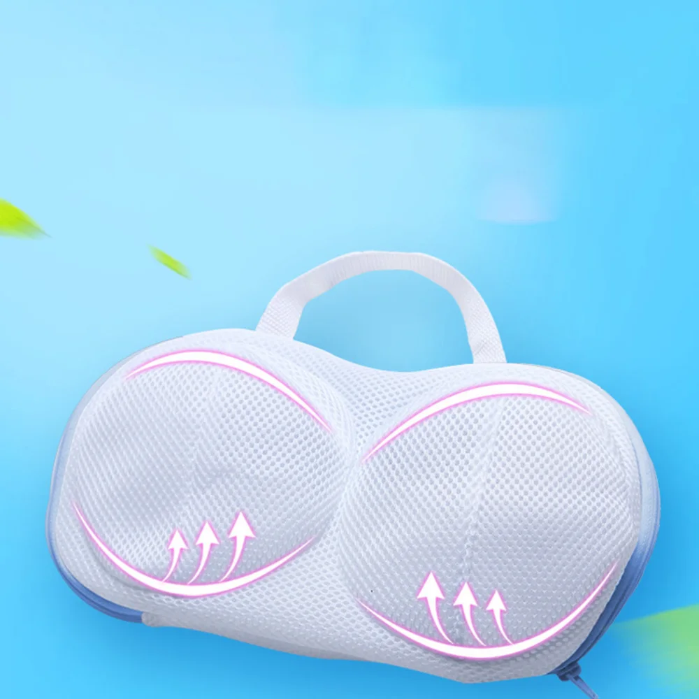 

1Pc Useful Laundry Bag Durable Underwear Wash Bag Washing Pouch (White)