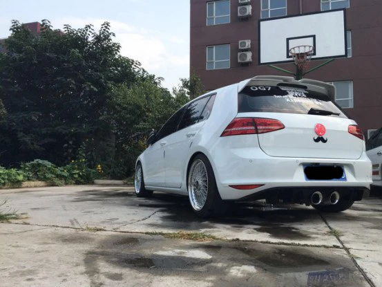 Спойлер для гольфа 2014 2018 Volkswagen Golf 7 5 ADGK спойлер из АБС пластика цветной задний
