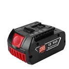 2021 новый 100% Оригинальный 18 в 10000 мАч Перезаряжаемый для Bosch 18 в аккумулятор резервный портативный запасной индикатор BAT609