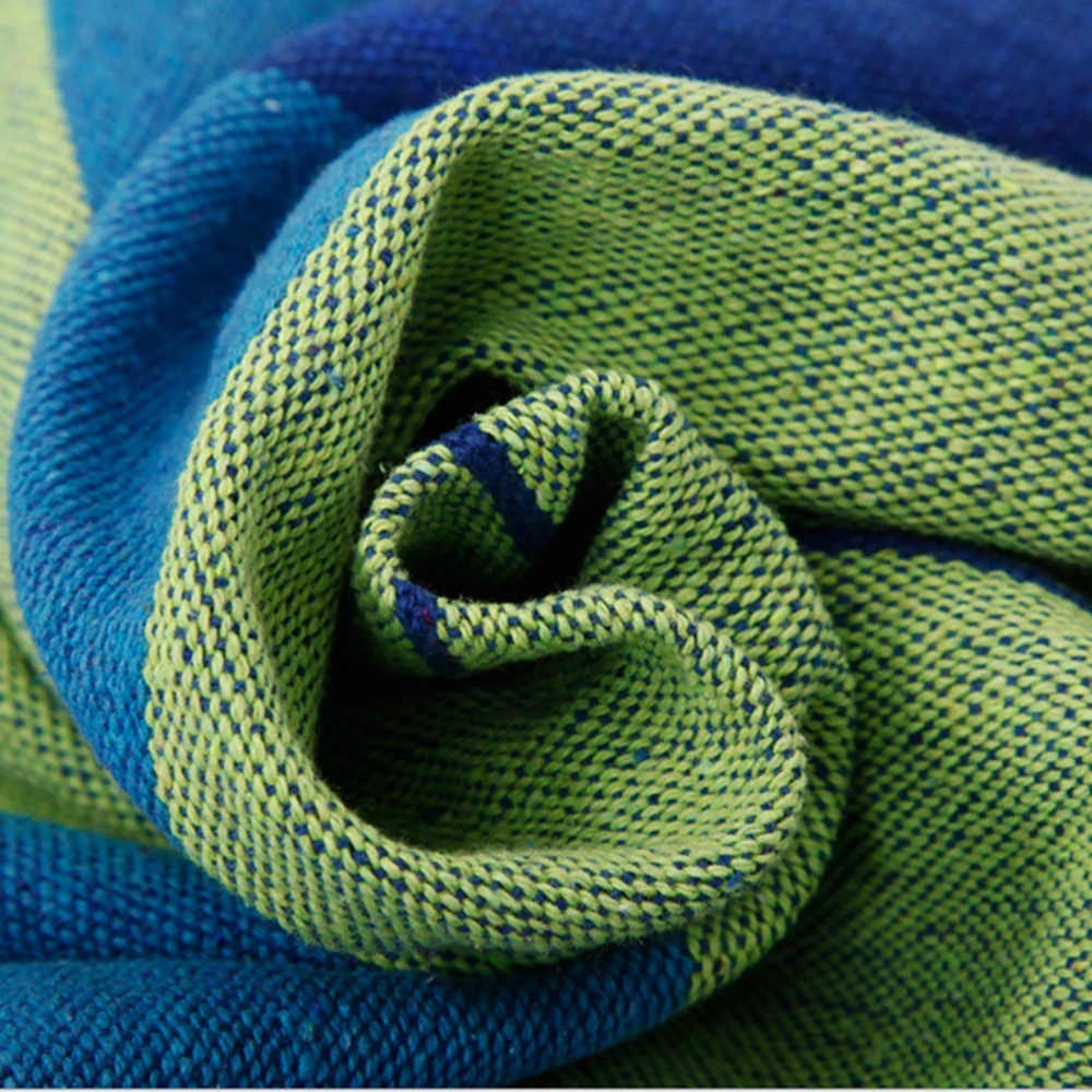 Портативный подвесной холст гамак для путешествий на открытом воздухе Кемпинг