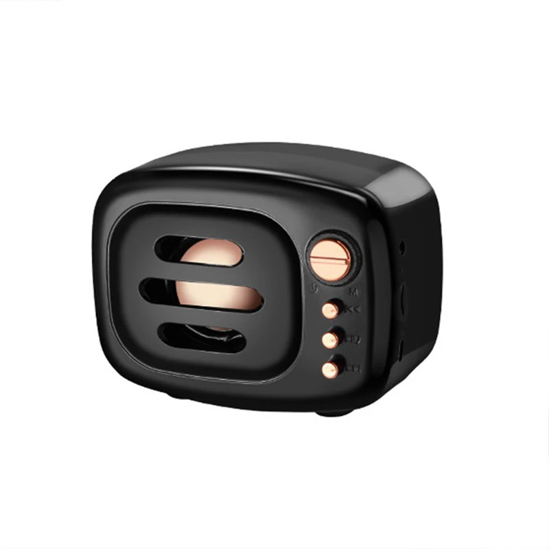 Ретро Радио маленький bluetooth динамик TF карта Новый беспроводной FM радио открытый