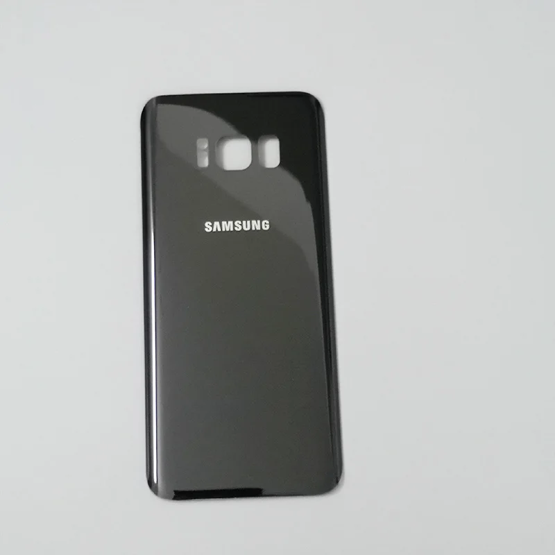 Оригинальный чехол для Samsung Galaxy S8 3D стеклянный корпуса Замена + клейкая