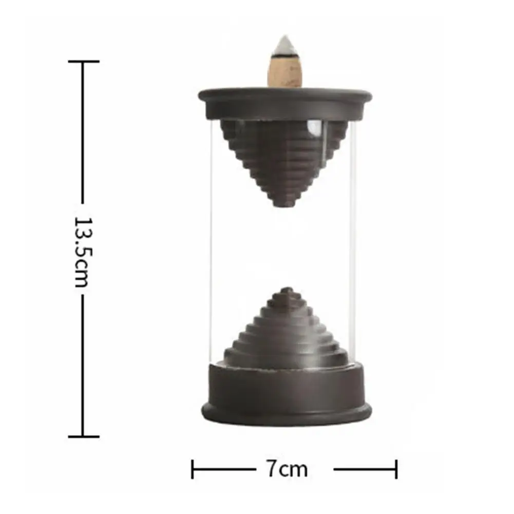 

Ceramic Incense Burners Backflow Censer Craft Home Office Tea Shop House Ornament Home Decoration Gifts For Father