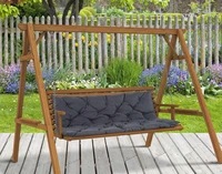 3 sizes outdoor garden swing hanging chair cushion garden bench mat furniture set