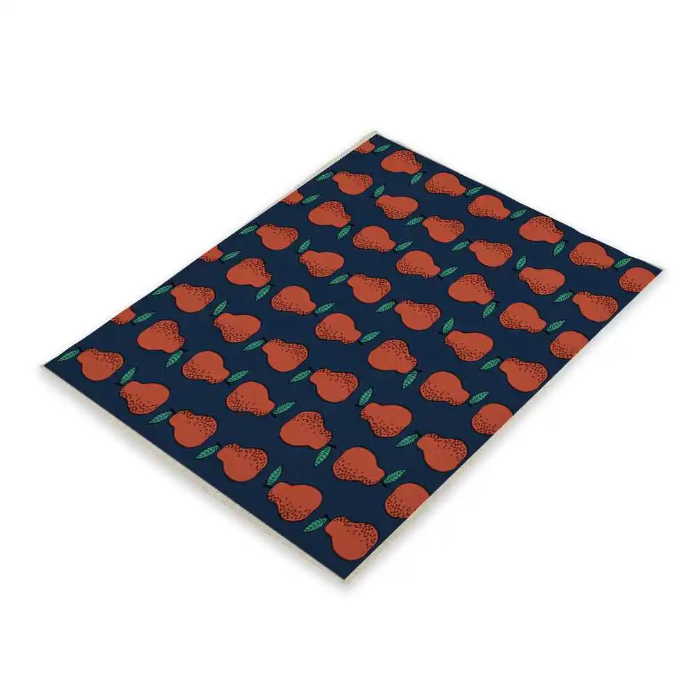 Подставка под чашку с изображением вкусных фруктов подставка коврик для кофе и