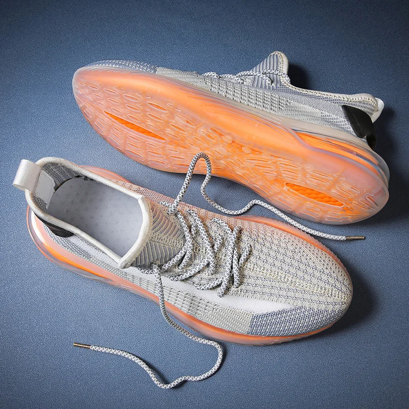 SUROM Breathable Sneakers Men Outdoor Non-slip Casual Shoes 2020 Autumn New Fashion Lightweight Footwear Male Adult | Обувь