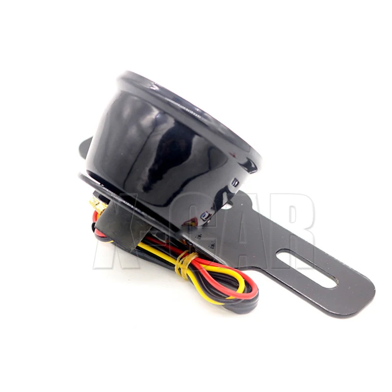 

X-CAR retro mesh LED motorcycle brake light metal shell IP67 waterproof taillight for motorcycle 12V warning light with bracket