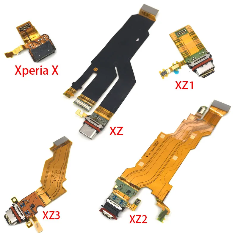 

10pcs/lots For Sony For Xperia X XZ XZ1 XZ2 Compact Premium XZ3 Micro USB Charger Dock Connector lex Cable Replacement Parts