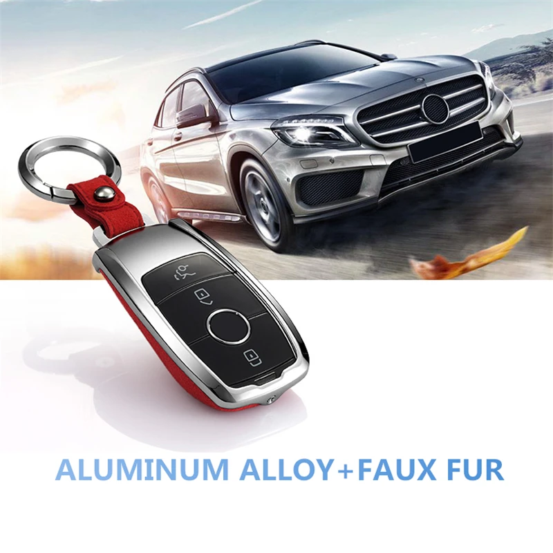 Чехол для автомобильного ключа Mercedes Benz E Class W222 W203 W204 W212 C180 GLK300 CLS CLK CLA SLK C S