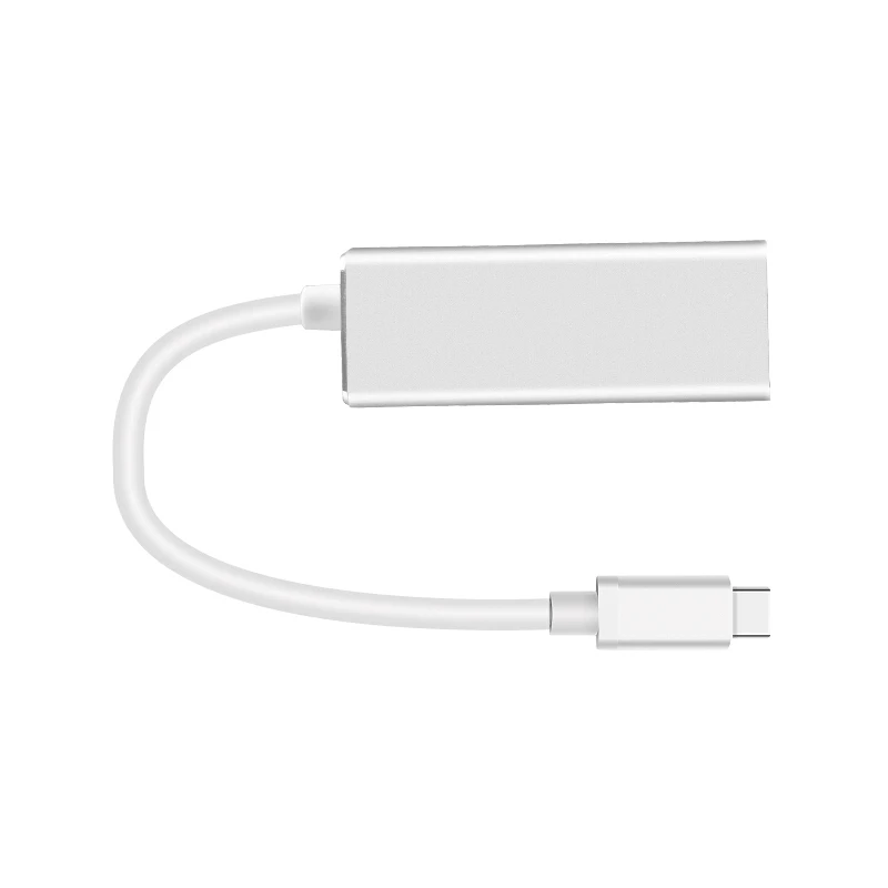 USB-C Thunderbolt USBC к RJ45 10/100/1000 Мбит/с гигабитный Ethernet сетевой адаптер для Macbook, USB 3,1 3,0 2,0 type-C к RJ 45 Cat6