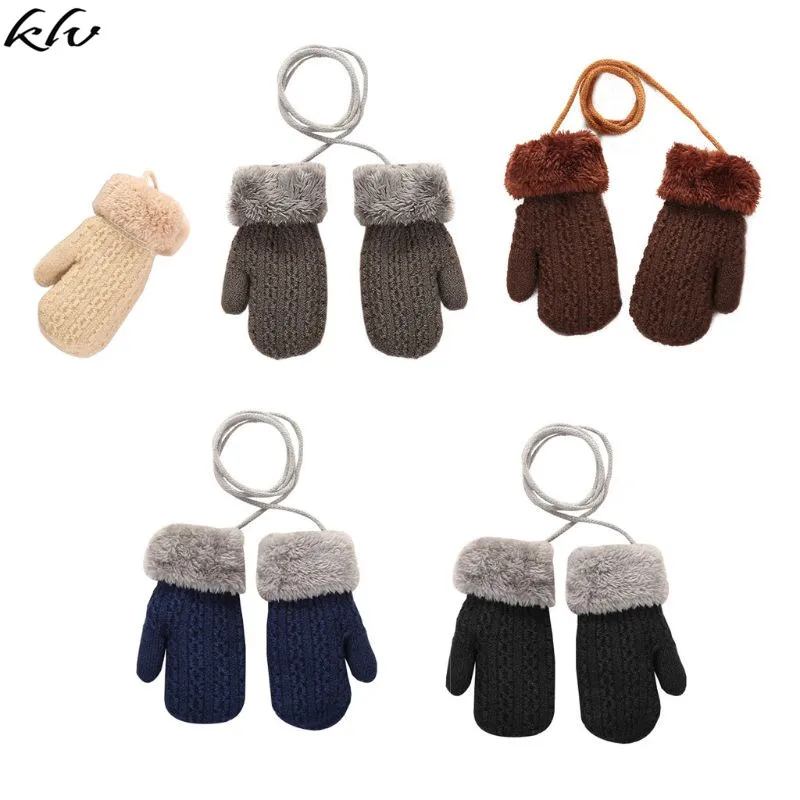 

Милые перчатки для малышей, уличные зимние Лоскутные варежки для маленьких девочек и мальчиков, сохраняющие тепло