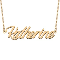 necklace with name katherine for his her family member best friend birthday gifts on christmas mother day valentines day