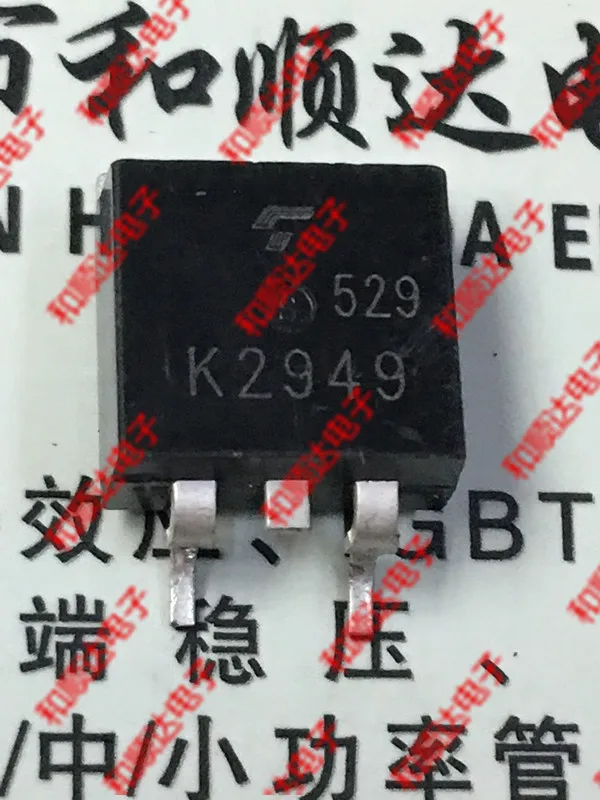 10 шт./лот K2949 2SK2949 новый запас TO-263 400V 10A |