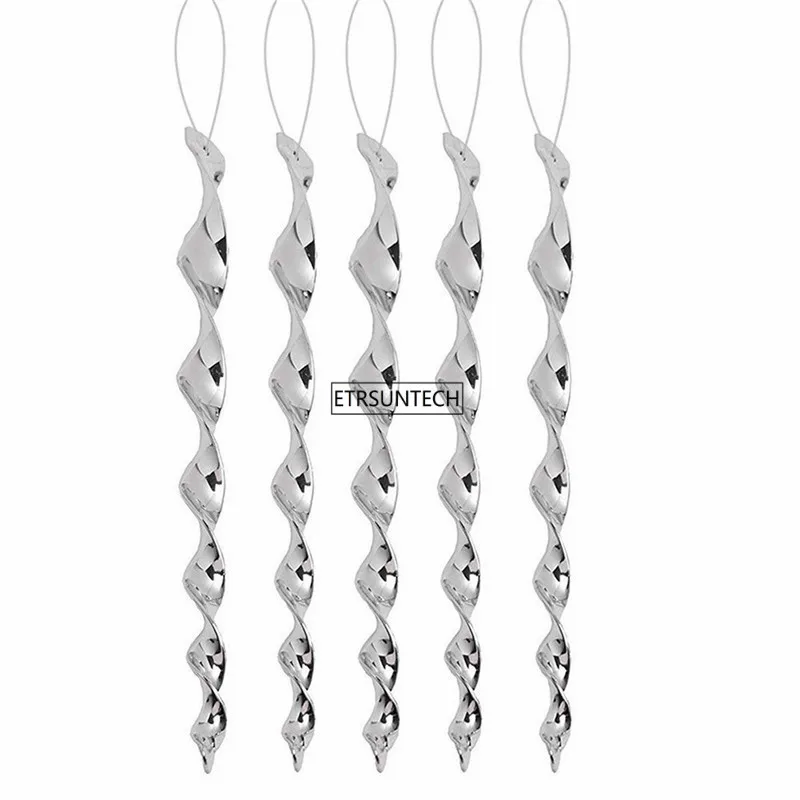 値段 100 個スパイラルデザイン安全ハト鳥恐怖ロッド庭ハンギング保護作物屋外よけ抑止力装飾