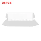 25 шт.кор. школьников DIY Простая установка для сортировки подвесная папка Tab быстрого распознавания Пластик прозрачной Белой Вставкой