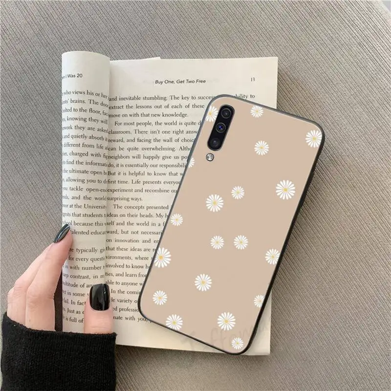 

Chrysanthemum Flowers daisy Phone Case For Samsung galaxy S 9 10 20 A 10 21 30 31 40 50 51 71 s note 20 j 4 2018 plus