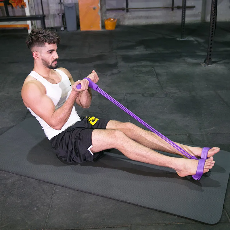 FAVSPORTS 4 пробки Fitnessr Резистентные ленты для мужчин и женщин Натяжная веревка