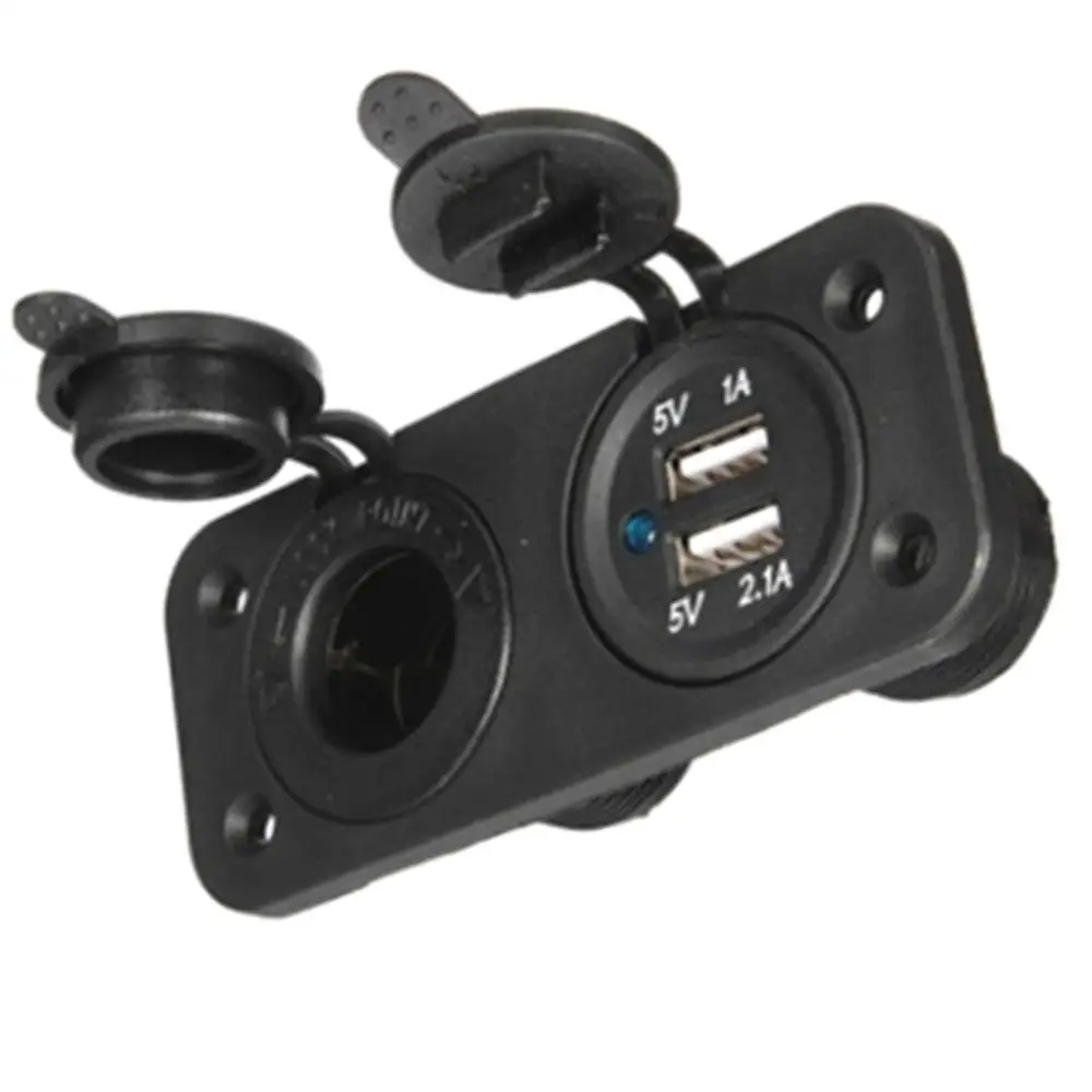 Разветвитель автомобильного прикуривателя с двумя USB-портами 12 В | Автомобили и
