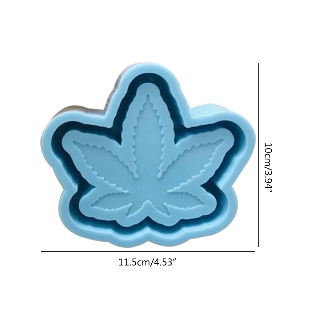 

Epoxy Resin Mold Maple Leaf Ashtray Mold Jewelry Storage Box Tray Silicone Mould Handmade DIY Craft Home Decoration Casting Tool