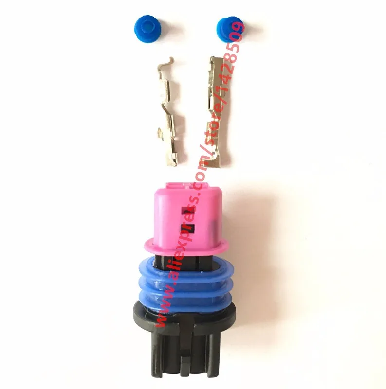 10 комплектов GM LS ECT 2-контактный женский автоматический разъем Delphi 15449028 |