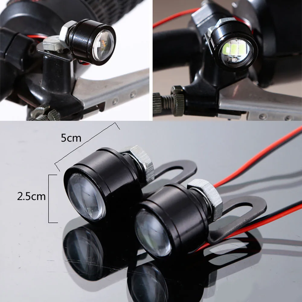 2 шт. задние противотуманные фасветильник DC 12 В 5 Вт 20 мм| |