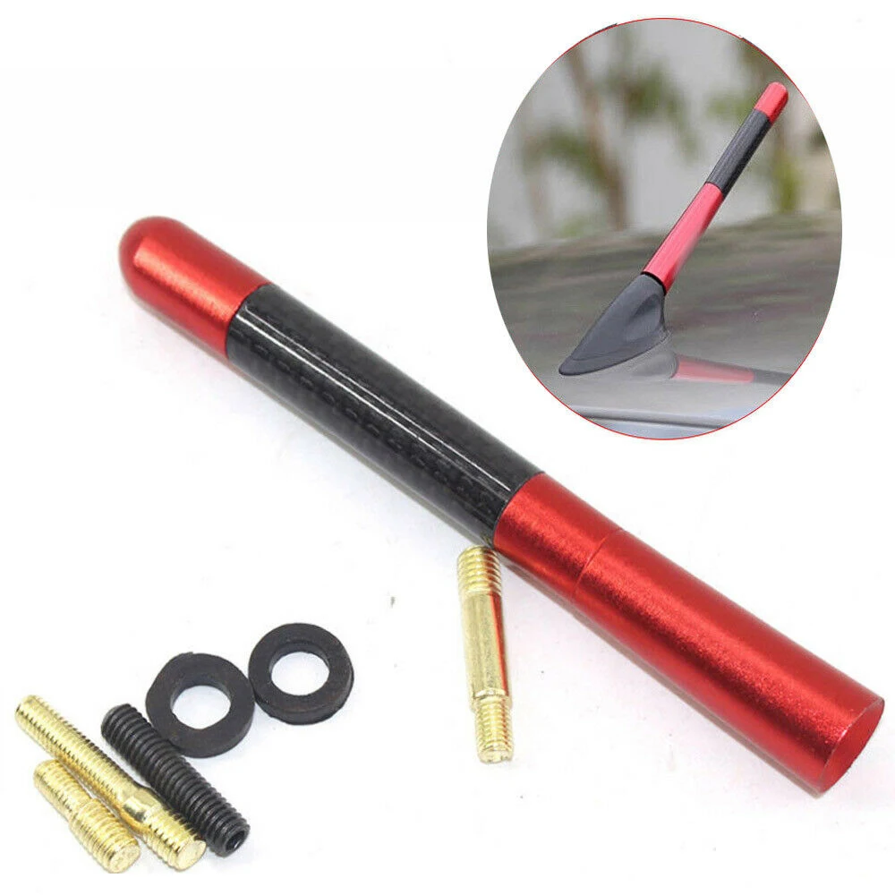 Автомобильная модификация сигнала углеродная волоконная антенна 4 7 дюймов