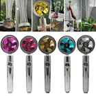 Насадка для душа с экономией воды, вращающаяся на 360 градусов насадка высокого давления с небольшим вентилятором, экономия воды на с функцией экономии воды под высоким давлением градусов, аксессуары для ванной комнаты