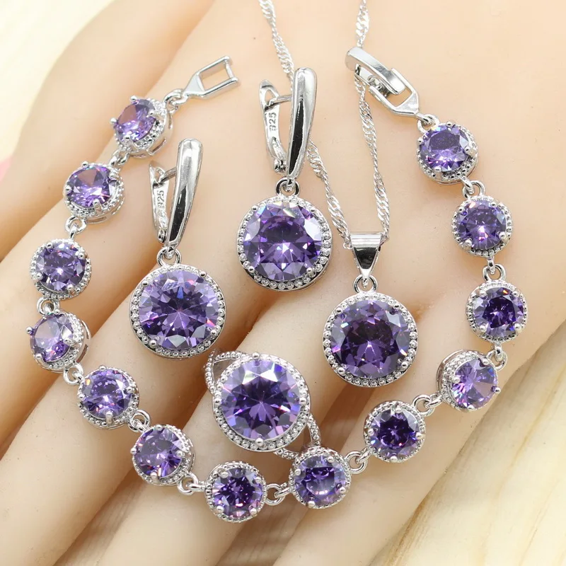 Комплект из колье серёг и кольца с фианитом|Ювелирные наборы для невесты| |