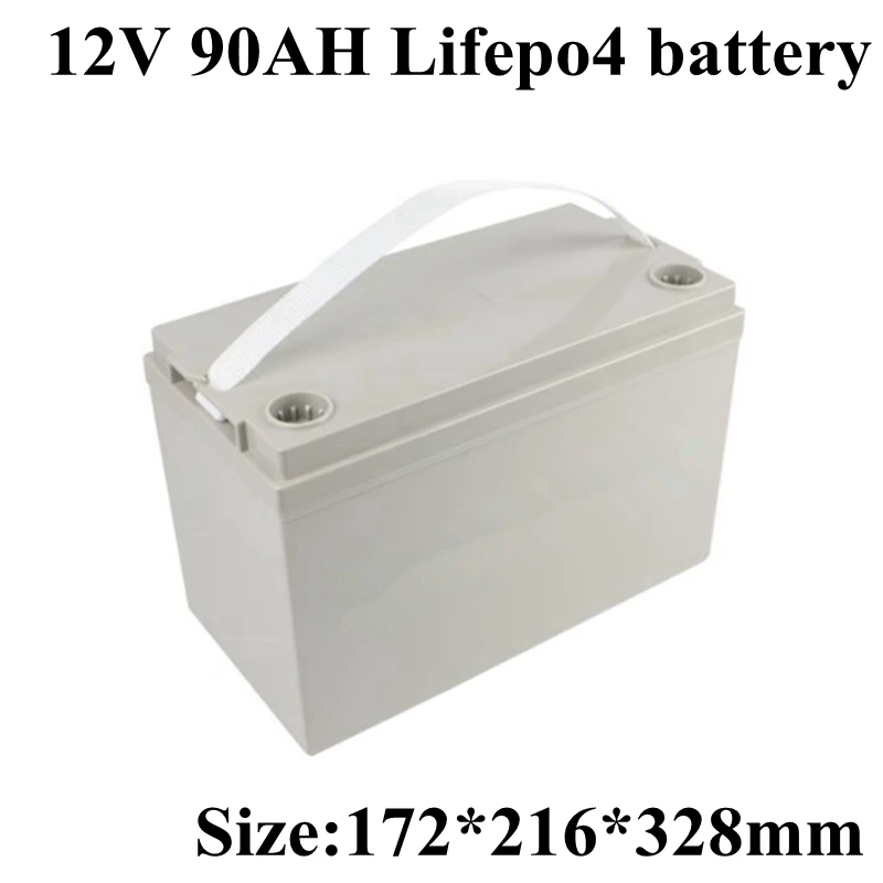 Lifepo4 аккумулятор 12 В 90AH кодер для гольфа EV UPS портативная Резервная мощность