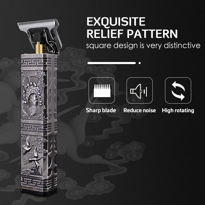 

2021 Electric Hair Clipper Hair Trimmer For Men USB Rechargeable Electric Shaver Beard Barber Hair Cutting Machine Styling Tools