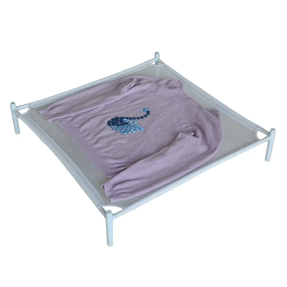 

Mesh Drying Net Multi-functional Single Layer Mesh Drying Net For Clothes Sweater Drying Stackabe Flat Food Grain Rack Tray Net