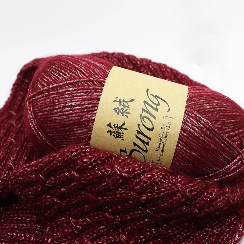 5 шт. пряжа для вязания шерсть хлопковый шарф hilo свитер яка Baby wol garen Roving